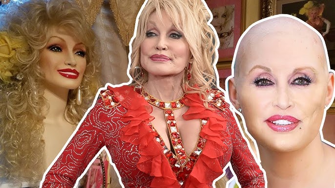 Dolly Parton without wig
